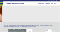 Desktop Screenshot of graziellapettinati.com